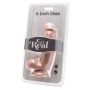 Realistyczne dildo z jajami ToyJoy 15 cm jasny odcień skóry - 3