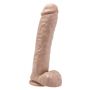 Dildo realistyczne ToyJoy z jądrami jasny 28 cm - 2