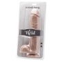 Dildo realistyczne ToyJoy z jądrami jasny 28 cm - 3
