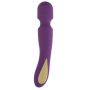 Masażer silikonowy Zenith ToyJoy fioletowy USB 23 cm - 2