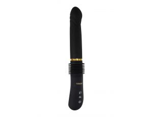 Wibrator pchający Magnum Opus ToyJoy czarny 31 cm USB