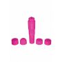 Wibrator mini ToyJoy Funky Massager fioletowy 9,5 cm AA - 2