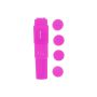 Wibrator mini ToyJoy Funky Massager fioletowy 9,5 cm AA - 4