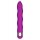 Wibrator falisty ToyJoy Funky Wave fioletowy 18 cm wodoodporny