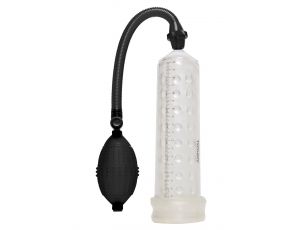 Pompka silikonowa ToyJoy przezroczysta 23 cm