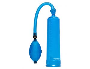 Pompka do penisa ToyJoy Power Pump niebieska 5.5 cm