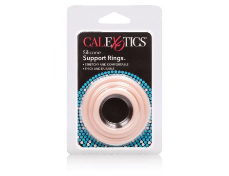 Pierścień erekcyjny silikonowy Calexotics cielisty - 2