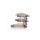 Pierścień erekcyjny Support Master Double Pleasure szary TPR 6.3 cm