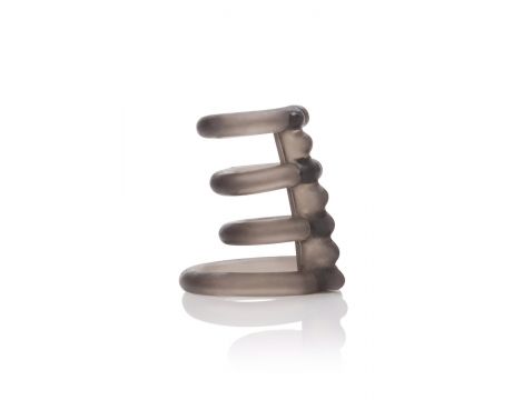 Pierścień erekcyjny Support Master Triple szary Calexotics TPR 6.3 cm