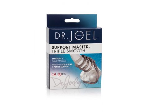 Pierścień erekcyjny Support Master Triple szary Calexotics TPR 6.3 cm - 2