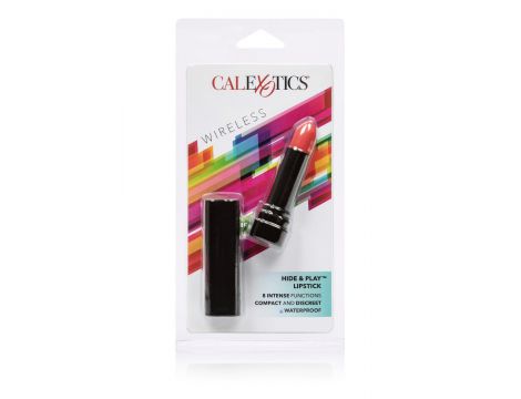 Wibrator mini Calexotics Hide & Play czerwony 8 cm - 2