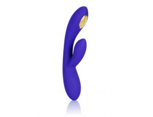 Wibrator punktu G Estim Dual Wand niebieski 21.5 cm