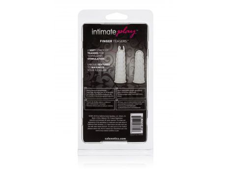 Nakładka na palec Finger Teaser transparentna Calexotics TPE 7.5 cm - 3