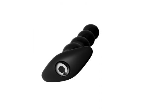 Rechargeable Anal Beads Black - 3