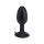 Korek analny silikonowy Roll Play Medium czarny 10 cm