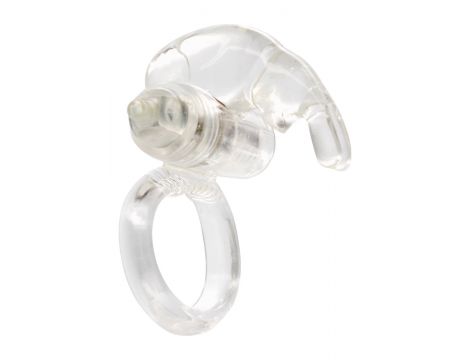 Pierścień wibrujący Seven Creations TPE przezroczysty 7.2 cm