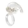 Pierścień wibrujący Seven Creations TPE przezroczysty 7.2 cm - 2