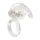 Pierścień wibrujący Seven Creations TPE przezroczysty 7.2 cm