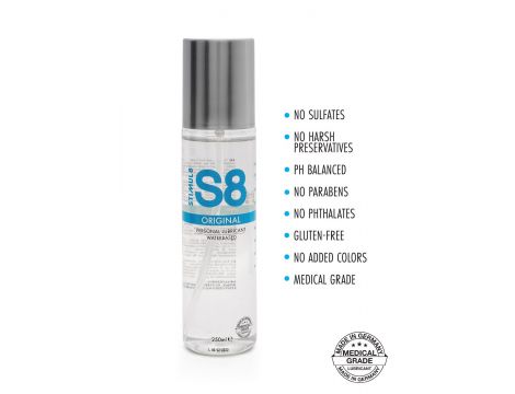 Lubrykant na bazie wody S8 Original 250 ml - 2