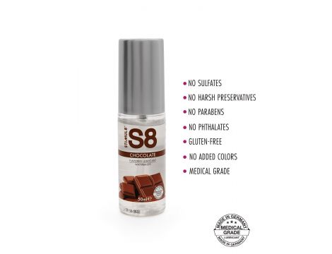 Lubrykant smakowy S8 czekoladowy 50 ml - 2