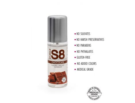 Lubrykant smakowy S8 czekoladowy 125 ml - 2
