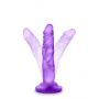 Mini dildo Naturally Yours Blush fioletowe - 6
