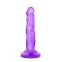 Mini dildo Naturally Yours Blush fioletowe - 7