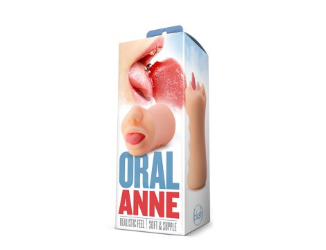 Masturbator oralny Oral Anne Blush TPE 12 cm - 3