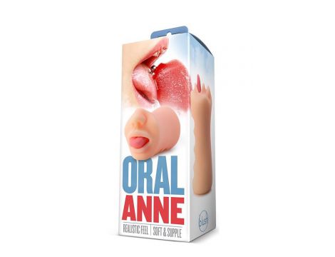 Masturbator oralny Oral Anne Blush TPE 12 cm - 2
