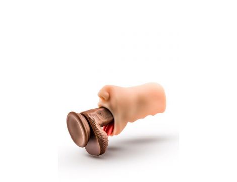 Masturbator oralny Oral Anne Blush TPE 12 cm - 5