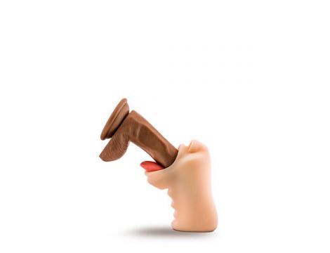 Masturbator oralny Oral Anne Blush TPE 12 cm - 6