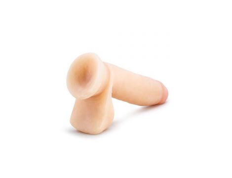 Realistyczne dildo Blush Au Naturel 18 cm beżowe - 6