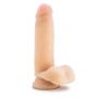 Realistyczne dildo Blush Au Naturel 18 cm beżowe - 6