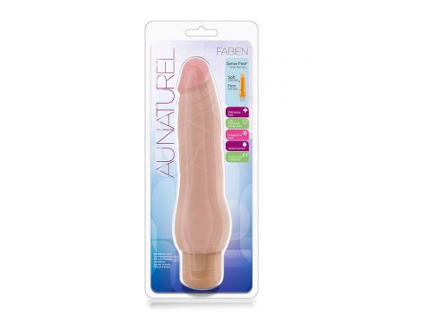 Wibrator realistyczny Au Naturel Fabien beżowy TPE - 2