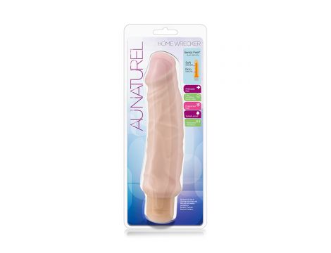 Wibrator realistyczny Home Wrecker Blush beżowy TPE - 4
