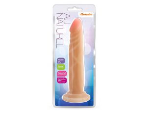 Dildo realistyczne z cyberskóry Blush Au Naturel Ronnie beżowe 19 cm