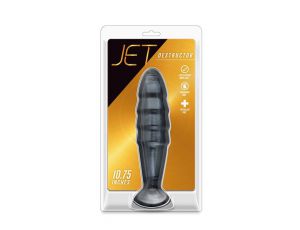 Korek analny Jet Destructor Blush carbon metaliczny 27 cm