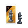 Korek analny Blush Jet Stealth czarny karbon metaliczny 16 cm - 8