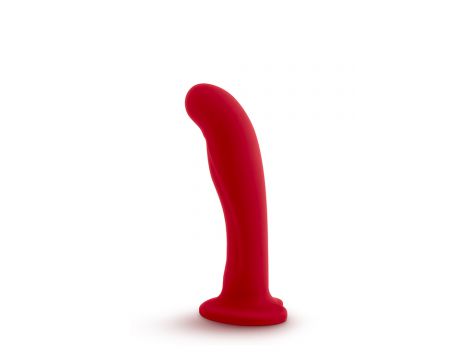 Dildo silikonowe Temptasia Jezebel czerwone z przyssawką 15 cm - 2