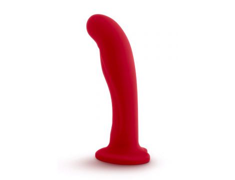 Dildo silikonowe Temptasia Jezebel czerwone z przyssawką 15 cm - 3