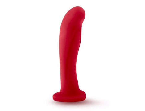 Dildo silikonowe Temptasia Jezebel czerwone z przyssawką 15 cm - 6