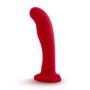 Dildo silikonowe Temptasia Jezebel czerwone z przyssawką 15 cm - 4