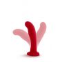 Dildo silikonowe Temptasia Jezebel czerwone z przyssawką 15 cm - 6