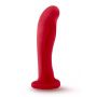 Dildo silikonowe Temptasia Jezebel czerwone z przyssawką 15 cm - 7