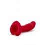 Dildo silikonowe Temptasia Jezebel czerwone z przyssawką 15 cm - 8