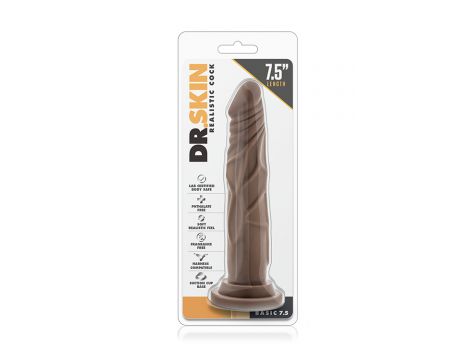 Dildo realistyczne Blush Dr Skin czekoladowy 7.5 - 3