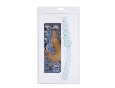 Pręt analny jelly Anal Angler Seven Creations niebieski