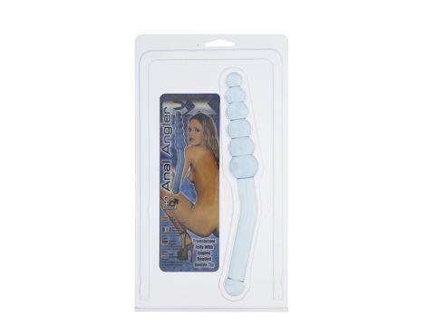 Pręt analny jelly Anal Angler Seven Creations niebieski - 4