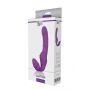 Strapon z wibracją bez ramiączek Double Dipper fioletowy Dream Toys - 2