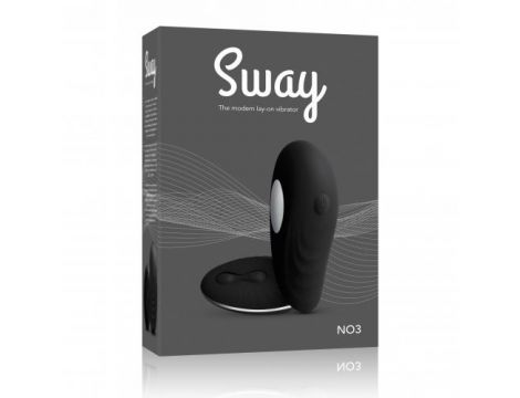 Wibrator stymulujący Sway Vibes No. 3 czarny z pilotem USB - 13